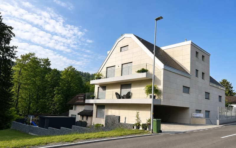 Appartement de jardin confortable 4-5 pièces avec winter garden de 32m2 à Wilen b. Wollerau (4)