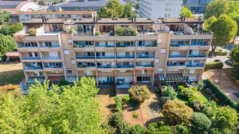 51/2 Zimmer-Maisonette-Gartenwohnung mit 120m2 Landanteil und Vorgarten 32m2 (1)