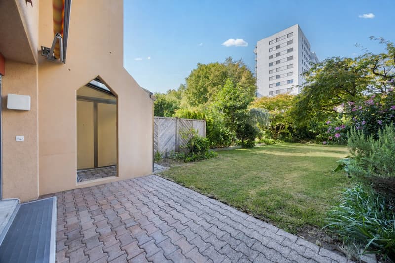 51/2 Zimmer-Maisonette-Gartenwohnung mit 120m2 Landanteil und Vorgarten 32m2 (4)