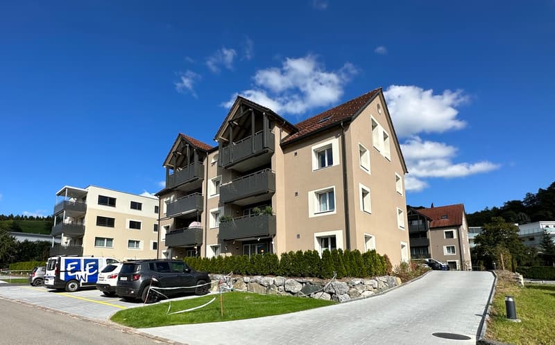 Aussenansicht mit Balkon