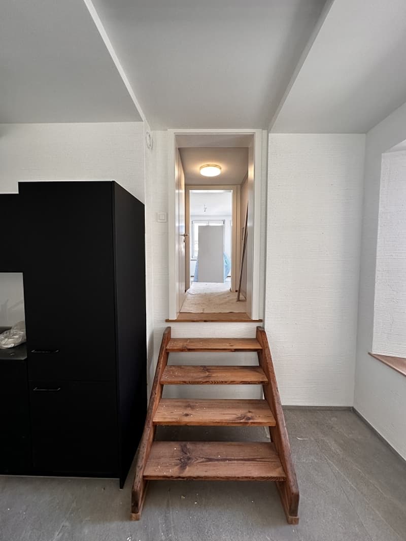 Durchgang Garderobe