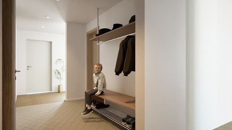 Visualisierung Garderobe