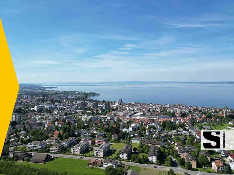 Exclusive building land in a green area with unobstructable lake view ...