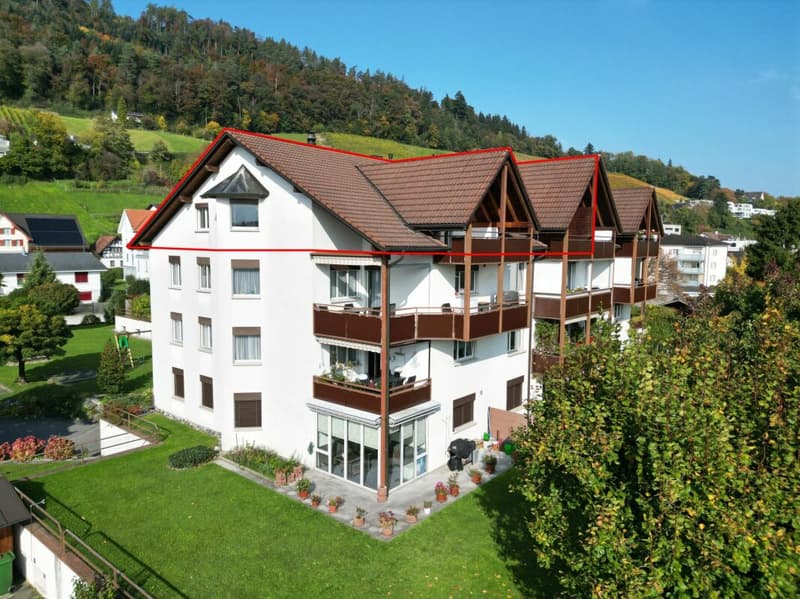 Attractive 5.5 room attic apartment with a far-reaching view (2)