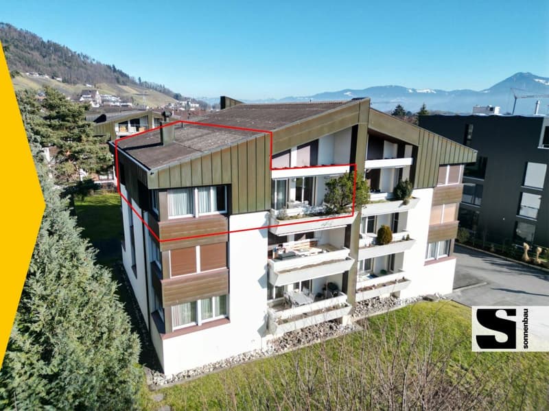 Attractive 4.5 room attic apartment in a quiet residential area (1)