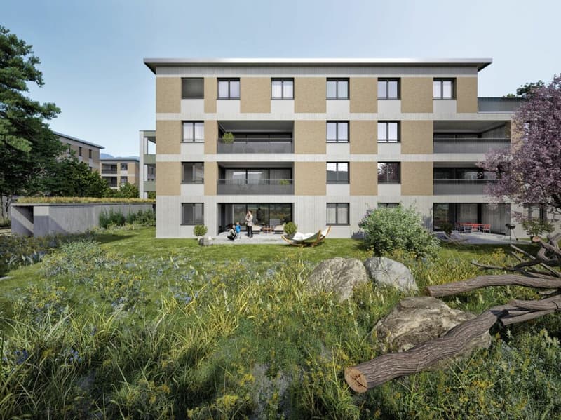 Ansicht Haus 6a (Visualisierung)