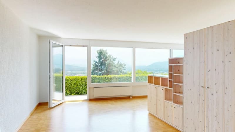 4.5-Zimmer-Parterrewohnung mit herrlicher Aussicht (4)
