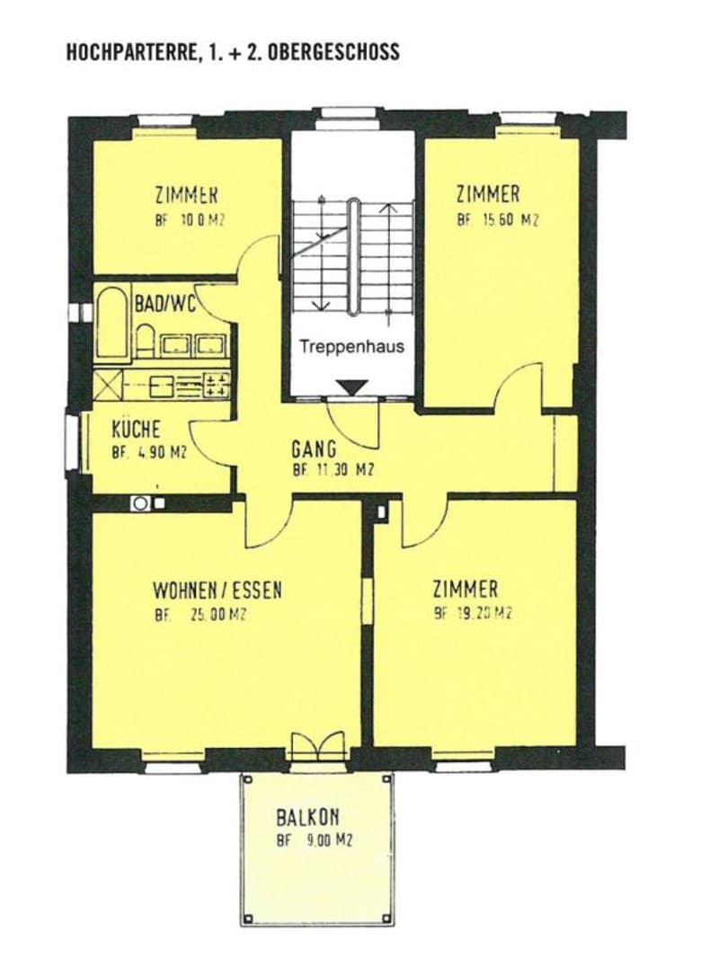 Charming 4-room old building apartment in the heart of the city (7)