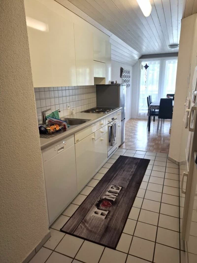 charmante 3.5 Zi.-Dachwohnung mit Blick ins Grüne (4)