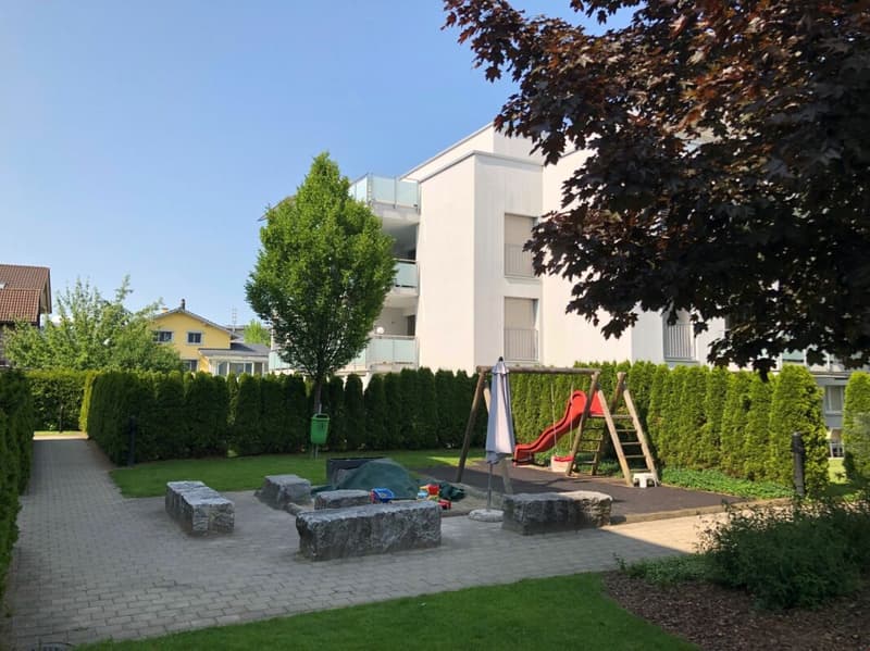 Appartamento di giardino moderno 3.5 locali nel centro del villaggio (6)
