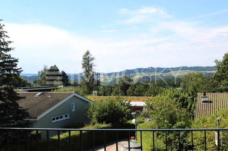 Weitsicht von der herrlichen Terrasse