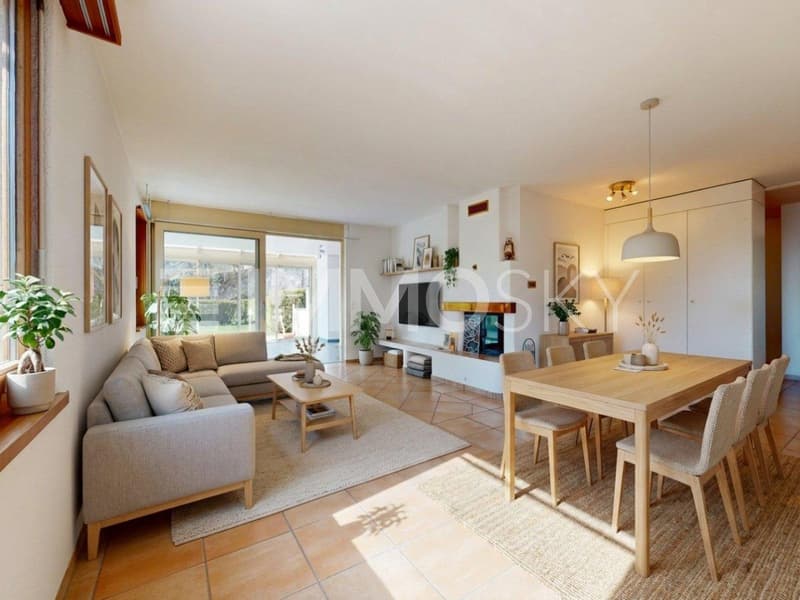 Bel espace de vie homestaging