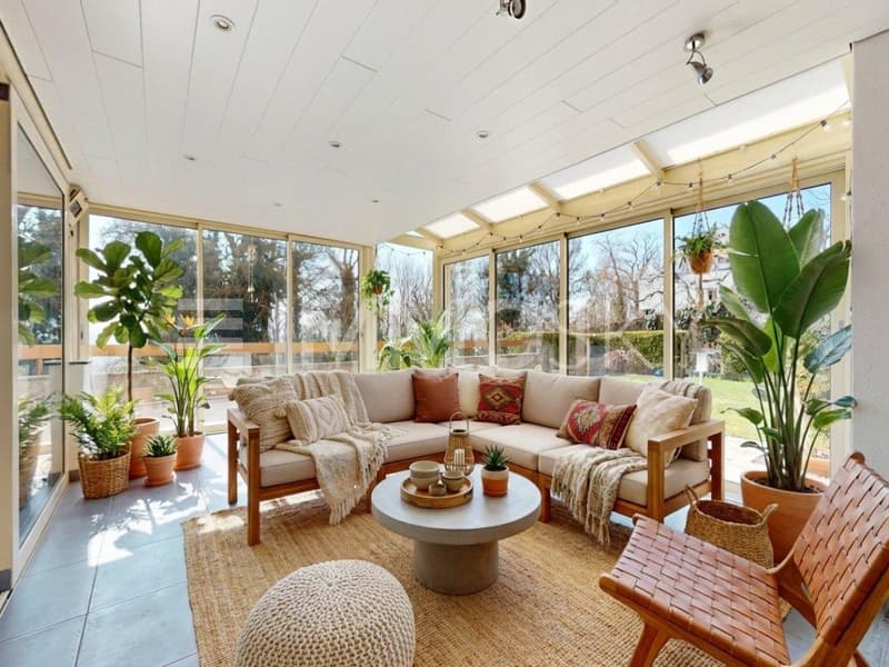 Superbe véranda homestaging
