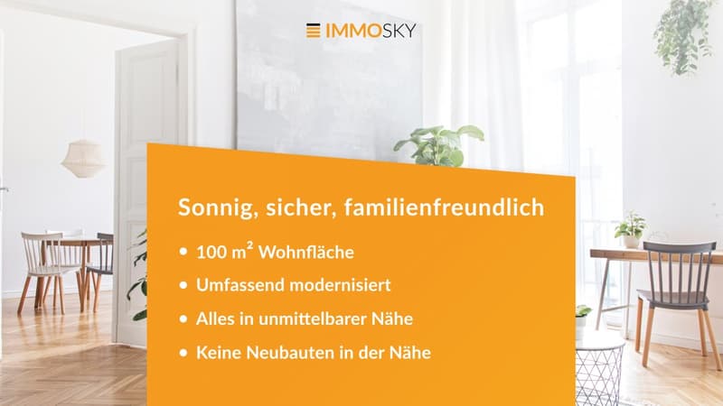 Sonnig, sicher, familienfreundlich