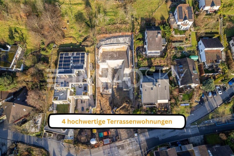 Hier entsteht Neues - Hochwertige Terrassenwohnungen