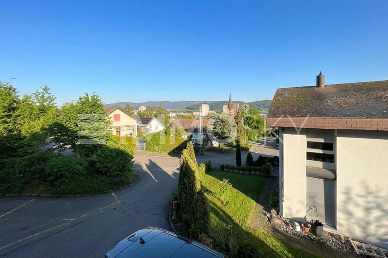 Sicht aufs Dorf