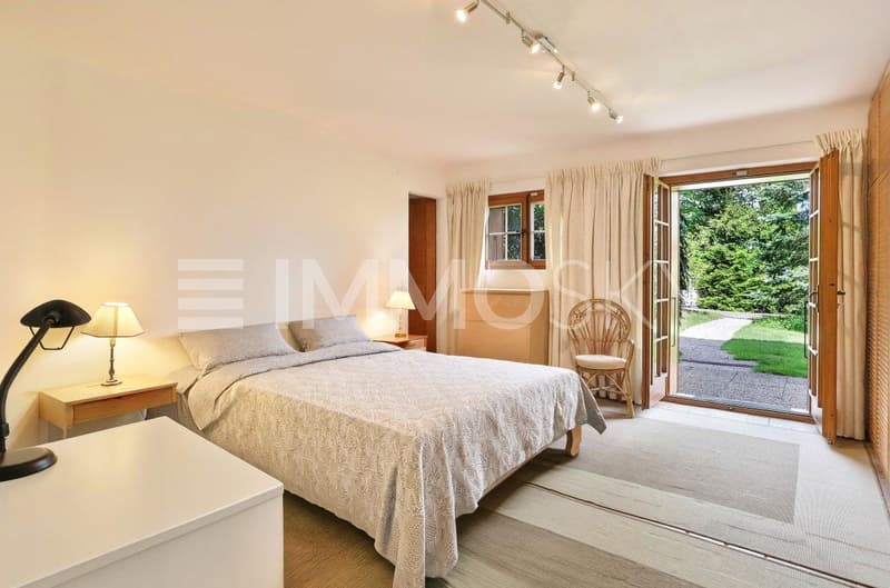 Chambre cosy avec accès au jardin