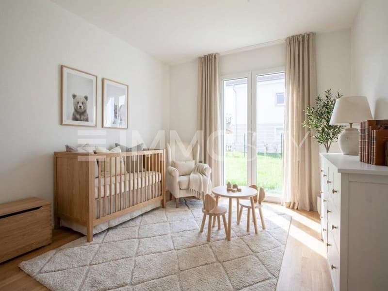 Chambre agréable avec accès à la terrasse