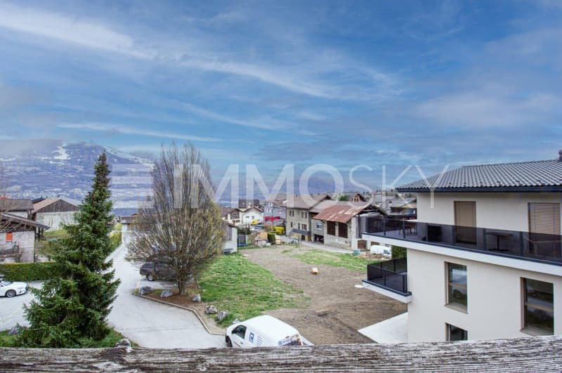 Vue sur la vallée