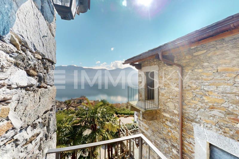 Vista panoramica dal balcone