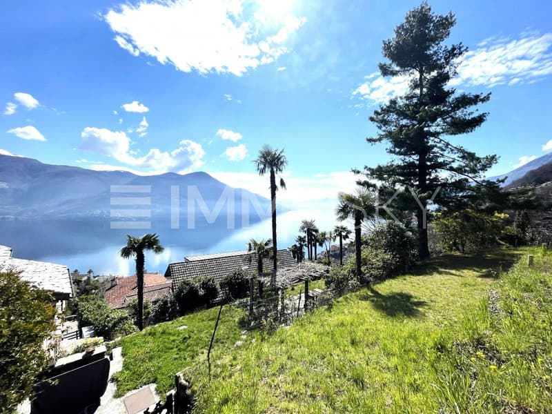 Vista imprendibile dal giardino versante sud