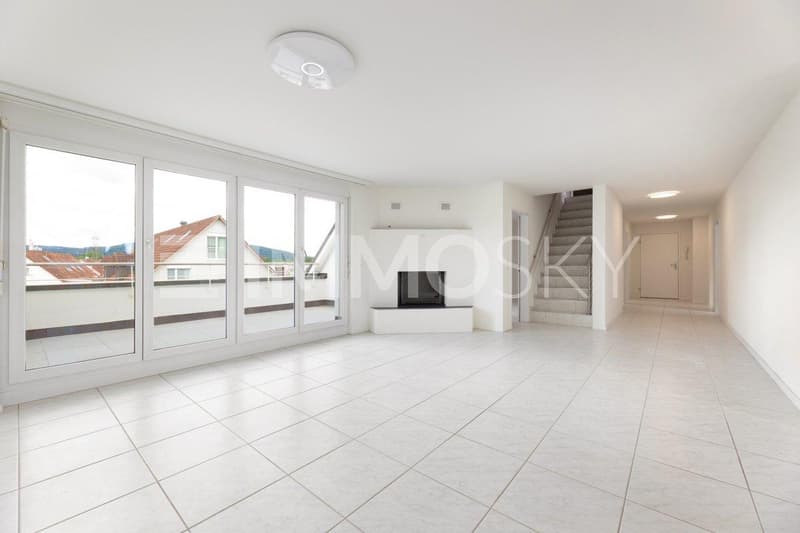 WG 180 m2: Behagliche Abende am knisternden Cheminée