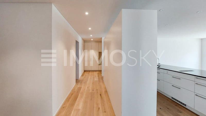 Korridor mit Einbauschrank