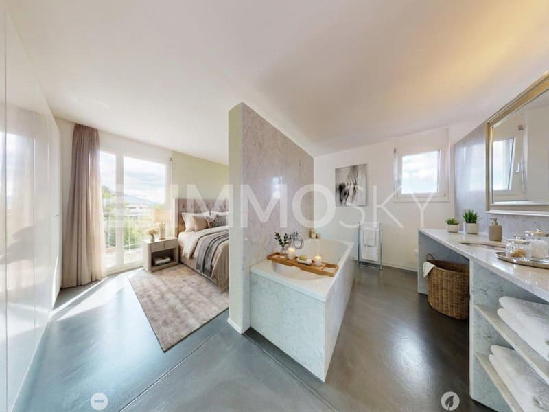 Belle chambre parentale avec salle d'eau privative