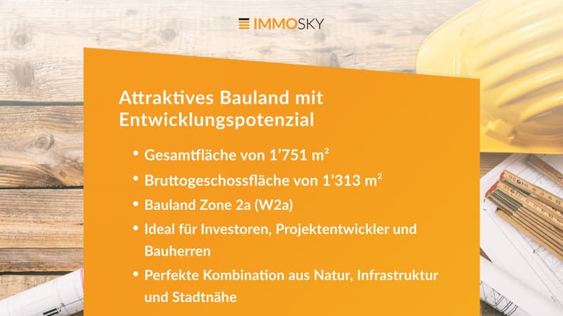 Attraktives Bauland mit Entwicklungspotenzial