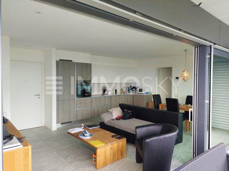 Living e cucina open space
