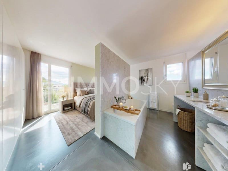 Belle chambre parentale avec salle d'eau privative