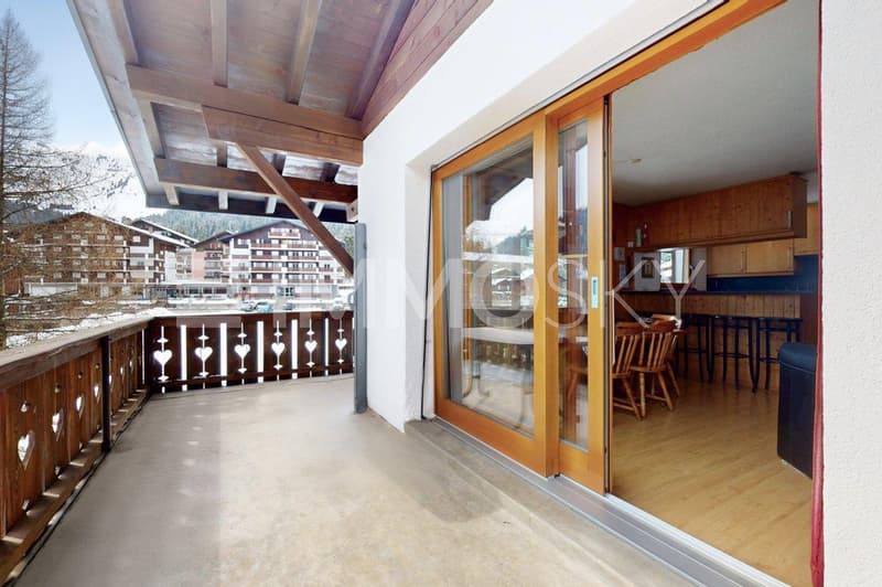 Spacieux balcon