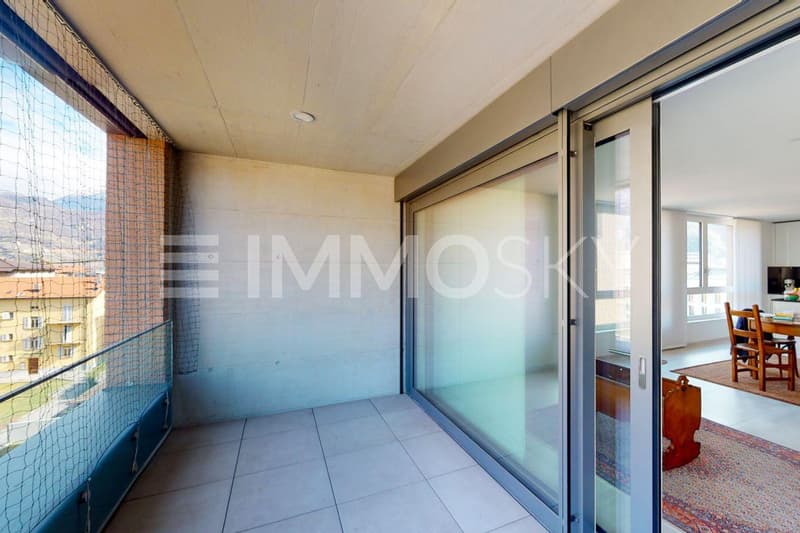 Terrazza luminosa