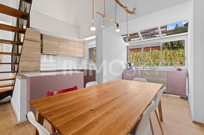 Cuisine ouverte pour de bons moments entre amis