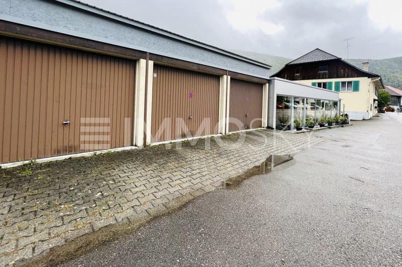 Très grande parcelle avec garages,local commercial et immeuble