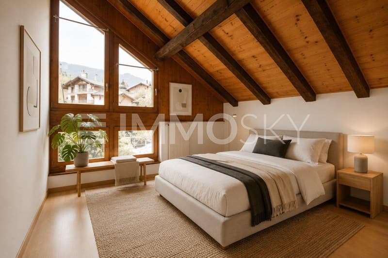 Chambre lumineuse - Home Staging