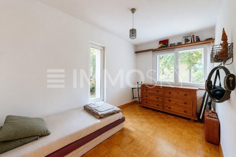 Logement principal - Chambre avec parquet