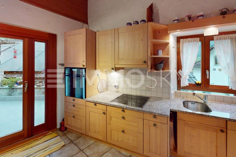 Cucina luminosa