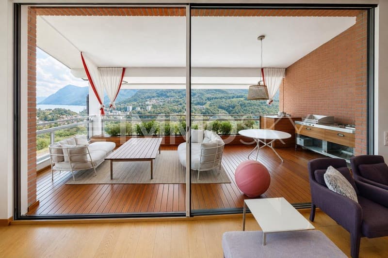 Spazio outdoor ideale per pranzi e cene panoramiche