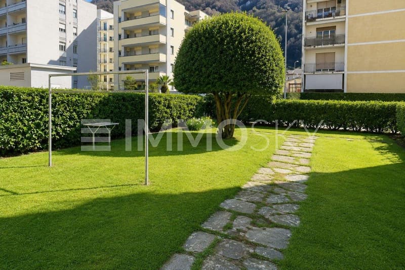 Giardino condominiale