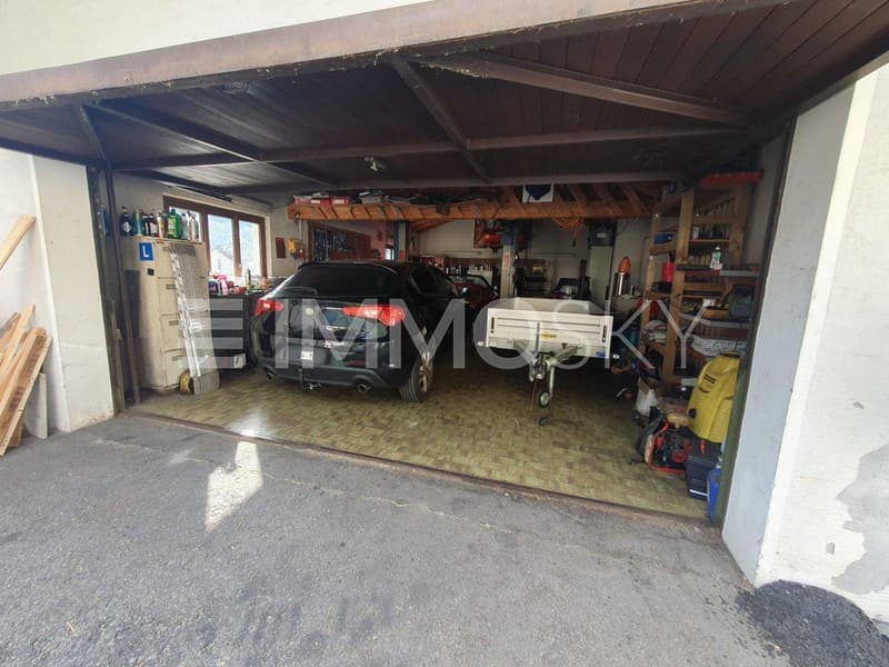 Garage con 4 posti auto
