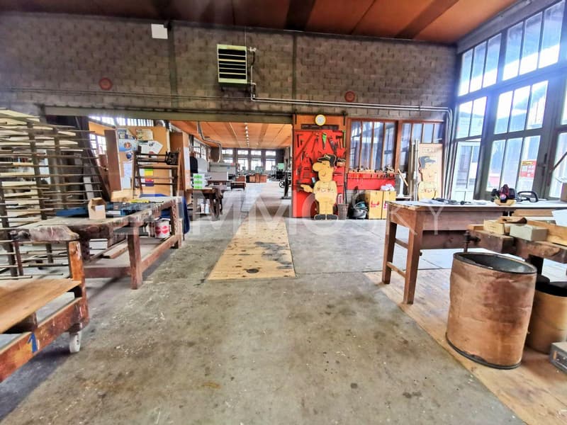 Spazi di lavoro ampi e luminosi