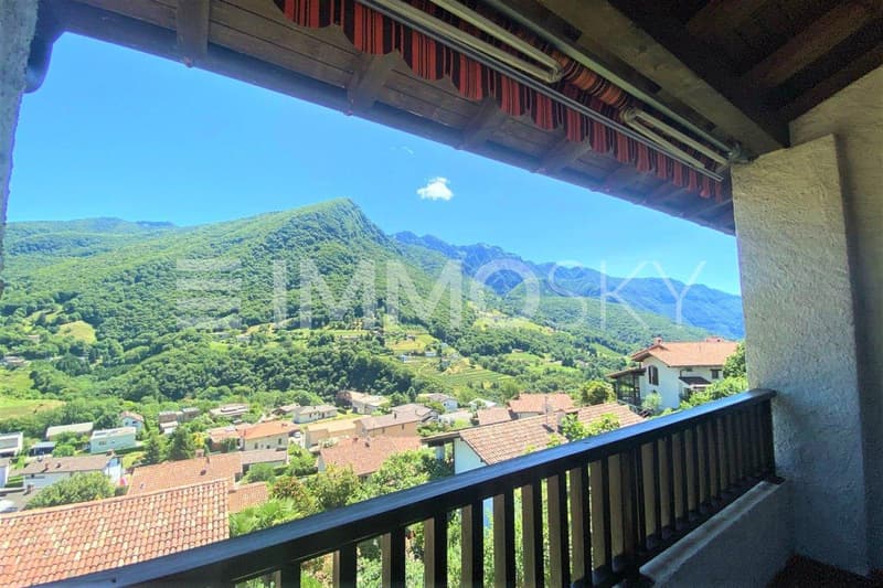 Panorama dal balcone