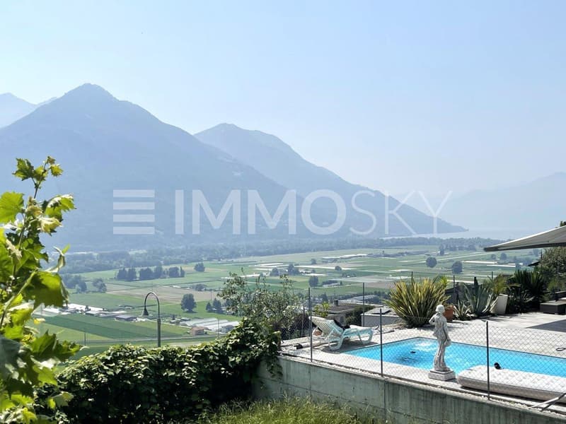 Vista lato sud