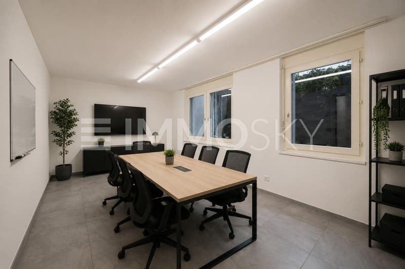 Vielseitig nutzbares Büro mit heller Atmosphäre