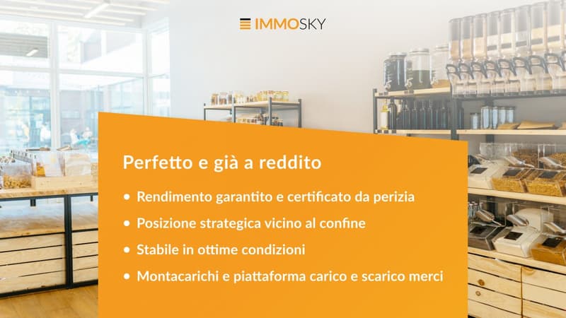 Perfetto e già a reddito