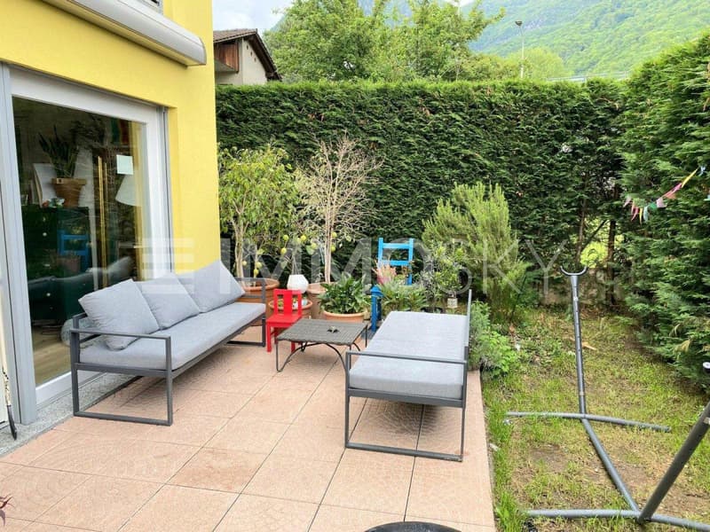 Accogliente giardino