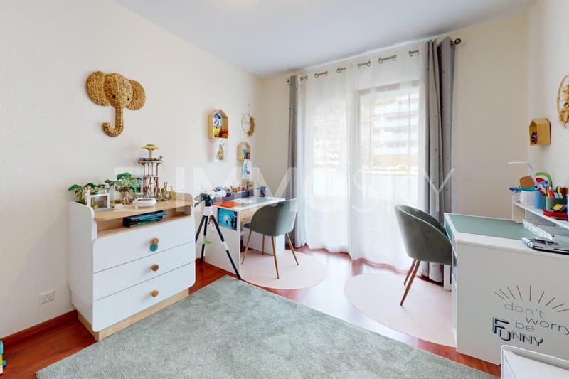 Chambre avec accès à la terrasse
