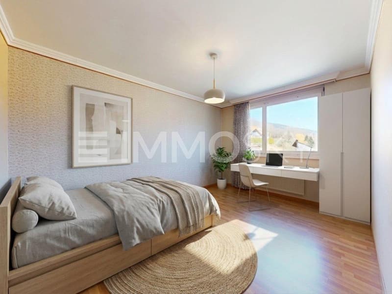 Chambre/bureau - Home staging