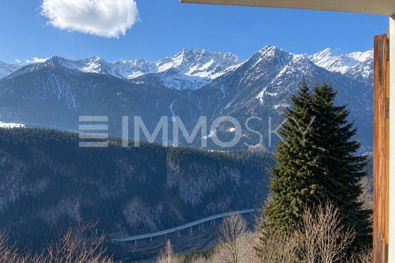 Vista montagna